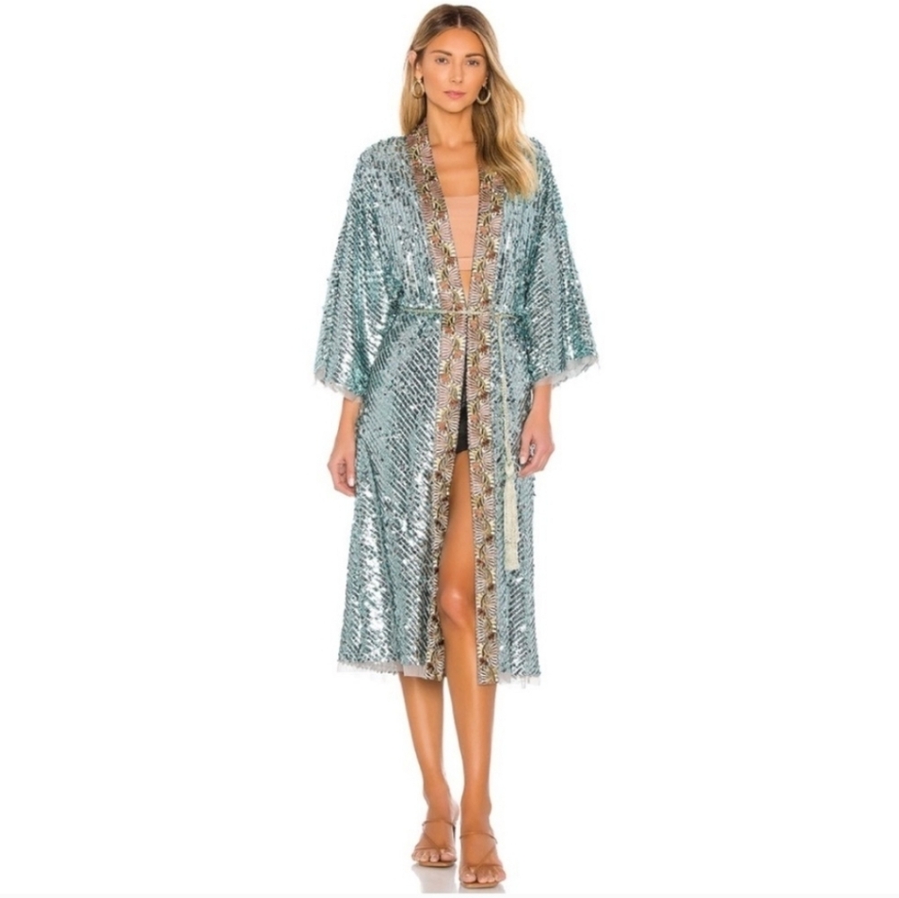 Free People Sequin Duster - Picture 2 of 11